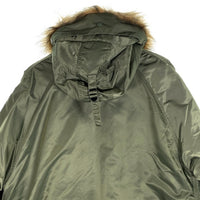 ALPHA アルファ N-3B ミリタリーフライトジャケット グリーン 20024-203 Size M 福生店