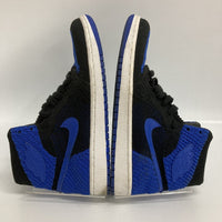 NIKE ナイキ 919704-006 AIR JORDAN 1 RETRO HI FLYKNIT ブルー × ブラック size26.5cm 瑞穂店