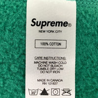 SUPREME シュプリーム 21SS KAWS Chalk Logo Hooded Sweatshirt カウズ チョークロゴ スウェットパーカー Light Pine グリーン Size XL 福生店