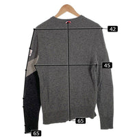 MONCLER GAMME BLUE モンクレールガムブルー ウール クルーネックセーター グレー Size L 福生店