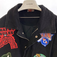 GRAF&WU グラフアンドウー 21aw ワッペンブルゾン ブラック sizeL 瑞穂店