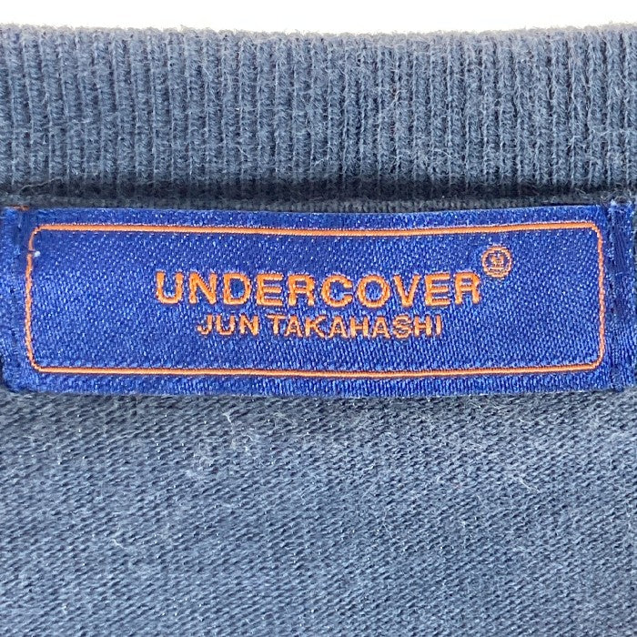 UNDERCOVER アンダーカバー 16SS 度詰天竺TEE SHADOW PLAY ネイビー size3 瑞穂店