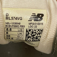 New balance ニューバランス ML574VG グレー size23.5cm 瑞穂店