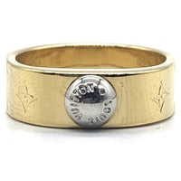 Louis Vuitton ルイヴィトン リング・ナノグラム M00210 ゴールド Size S (11号) 福生店