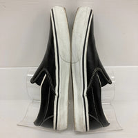 VANS バンズ slip-on スリッポン オールレザー ブラック size27.5cm 瑞穂店