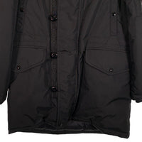 MONCLER モンクレール AJA LONG PARKA ロングパーカ ダウン ファージャケット コート ブラック Size 2 福生店