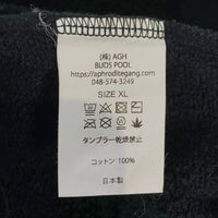 BUDSPOOL バッズプール 100 MILLIONS スウェットクルーネックトレーナー ブラック Size XL 福生店