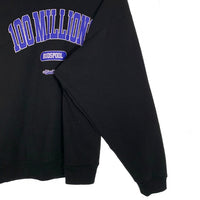 BUDSPOOL バッズプール 100 MILLIONS スウェットクルーネックトレーナー ブラック Size XL 福生店