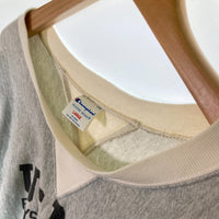 Champion チャンピオン REVERSE WEAVE リバースウィーブ プリントスウェット グレー sizeL 瑞穂店