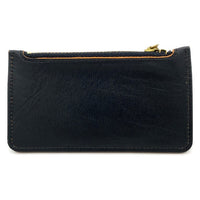 AT LAST&CO アットラスト Wallet ウォレット 札入れ 小銭入れ ホースハイド ブラック チェーン欠品 福生店
