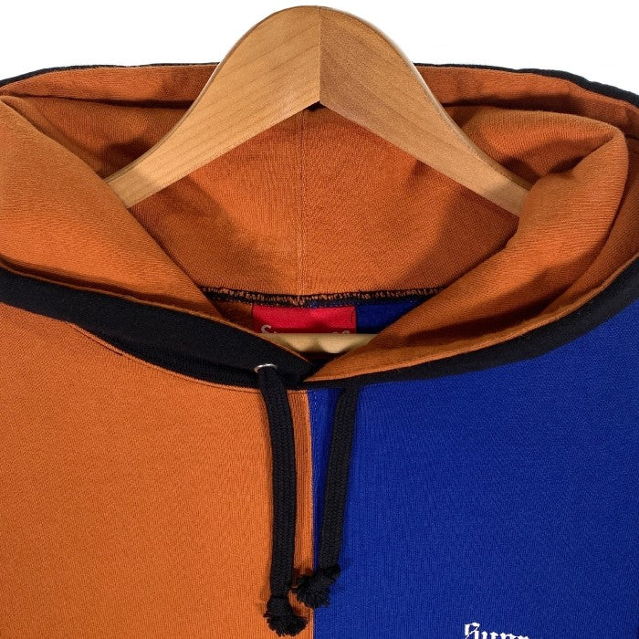 SUPREME シュプリーム AW Tricolor Hooded Sweatshirt トリコロール プルオーバースウェットパーカー Size  L 福生店
