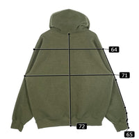 SUPREME シュプリーム 23SS Inside Out Box Logo Hooded Sweatshirt インサイドアウト ボックスロゴ スウェットパーカー オリーブ Size XL 福生店