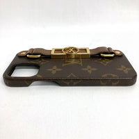 LOUISVUITTON ルイヴィトン iPhone12 12Pro ケース iPhoneケース モノグラム バンパー ドーフィーヌ スマホケース M69782 ブラウン 瑞穂店