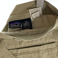 patagonia パタゴニア Stand Up Shorts スタンドアップショーツ コットン ベージュ 97年 Size 32 福生店