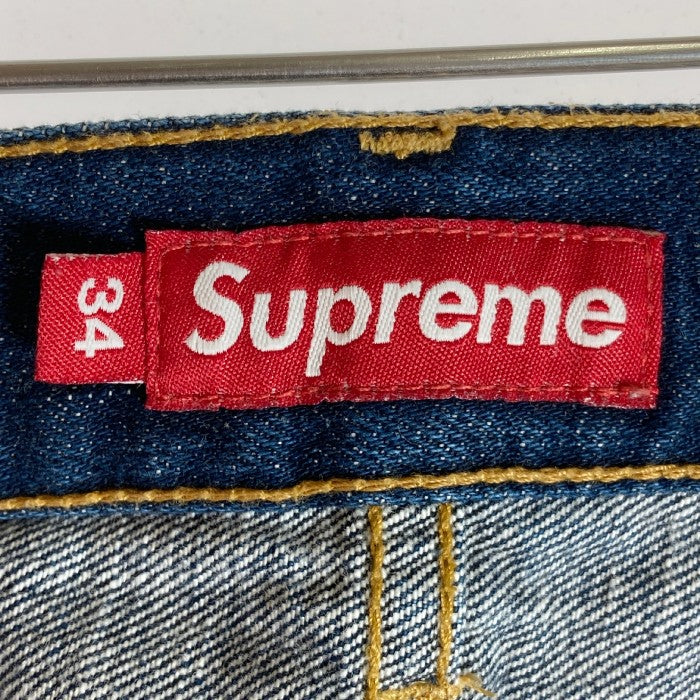 SUPREME シュプリーム USA製 セルビッチ デニムパンツ インディゴ size34 瑞穂店