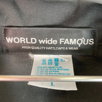 WORLD WIDE FAMOUS ワールドワイドフェイマス モッズコート ブラック sizeL 瑞穂店