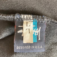 STUSSY ステューシー トラックパンツ USA製 サイドリフレクター ブラック sizeL 瑞穂店