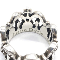 Justin Davis ジャスティンデイビス Chapel Crown Ring チャペル クラウンリング SV925 Size 19号 福生店