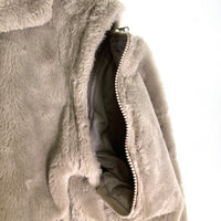 JEANASIS ジーナシス WEB限定 2WAYファーブルゾン JS071508TS グレージュ sizeF 瑞穂店