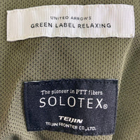 UNITED ARROWS GREEN LABEL RELAXING ユナイテッドアローズ グリーンラベルリラクシング SOLOTEX セットアップ グリーン sizeS 瑞穂店