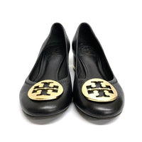 TORY BURCH トリーバーチ レザー パンプス ブラック size7M 瑞穂店