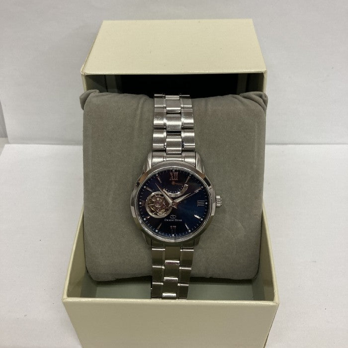 ORIENT STAR オリエントスター DA02-C0-B セミスケルトン メンズ 自動巻き 腕時計 シルバー 瑞穂店