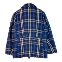 WAREHOUSE ウェアハウス チェックコート ブルー size38 瑞穂店