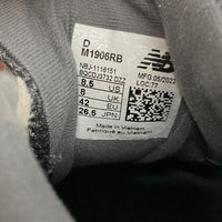 New Balance ニューバランス M1906RB 復刻 ヌバック スニーカー グレー size26.5cm 瑞穂店