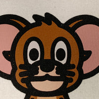 A BATHING APE アベイシングエイプ TOM&JERRY BABY MILO TEE トムとジェリー マイロ Tシャツ ホワイト Size M 福生店