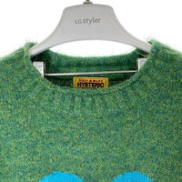 HYSTERIC GLAMOUR ヒステリックグラマー 01223NS05 MOUSE編込 セーター グリーン size FREE 瑞穂店