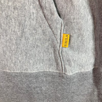 UNION ユニオン HOODIE ロゴ刺繍フーディー パーカー グレー size3 瑞穂店