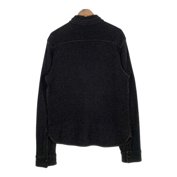 RRL ダブルアールエル インディゴ ワークシャツ ブラック 鹿の子