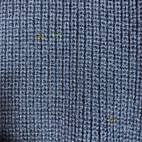 Papas パパス エルボーパッチニット ウールセーター ネイビー size- 瑞穂店
