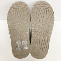 UGG アグ F27019F ニューメルショートブーツ グレージュ size25cm 瑞穂店