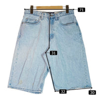 LEVI'S リーバイス SILVER TAB BAGGY USA製 96年製 90's デニム ハーフパンツ インディゴ sizeW31 瑞穂店