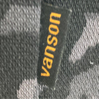 VANASON バンソン スカル迷彩ボーダー Tシャツ ブラック sizeM 瑞穂店
