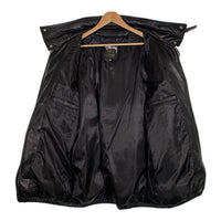 STUSSY ステューシー ラムレザー ダウンジャケット ブラック Size XL 福生店
