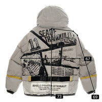 AVIREX アヴィレックス 6102189 APOLO DOWN JACKET アポロダウンジャケット シルバー size2XL 瑞穂店