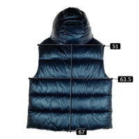 DIESEL ディーゼル レイヤード 中綿 ベスト シャイニーブルー Size L 福生店