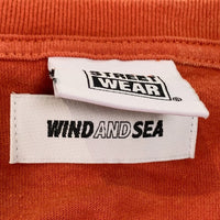 WIND AND SEA ウィンダンシー VISION ヴィジョン プリント ロングスリーブTシャツ オレンジ WDS-C-VISN-23-Q4-CS-01 Size XL 福生店
