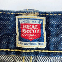 THE REAL McCOY'S リアルマッコイズ S.A.5 QMC DEPOT 1012 S613 大戦モデル デニム ネイビー size不明 瑞穂店