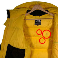 THE NORTH FACE ノースフェイス SUMMIT SERIES HYVENT 800 Fill ダウンジャケット イエロー 韓国 NFD00B65 Size 110(XXL) 福生店