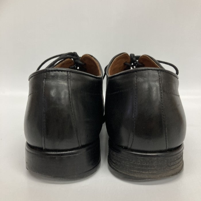 GIANCARLO MORELLI ジャンカルロモレリ PLAIN TOE プレーントゥビジネスシューズ ブラック size26.5-27cm 瑞穂店