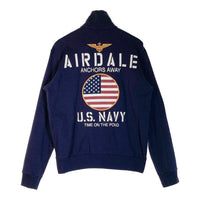 AVIREX アヴィレックス 6193630 CUT刺繍 ジップ スウェット ZIP SWEAT PARKA ネイビー sizeM 瑞穂店