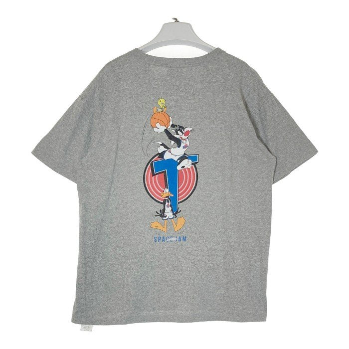 WIND AND SEA ウィンダンシー SPACE JAM スペースジャム プリントTシャツ グレー SizeXL 瑞穂店