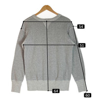 TWO MOON トゥームーン Sweatshirt LOT 92022 スウェット トレーナー グレー size40/42 瑞穂店