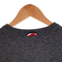 MONCLER GAMME BLUE モンクレールガムブルー ウール クルーネックセーター グレー Size L 福生店
