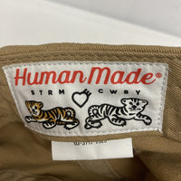 HUMAN MADE ヒューマンメイド 6パネル ロゴ刺繍キャップ ベージュ 瑞穂店