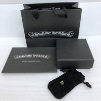 CHROME HEARTS クロムハーツ No2 CH CRS CHクロス スタッド ピアス size 横8.6mm 縦10mm 瑞穂店