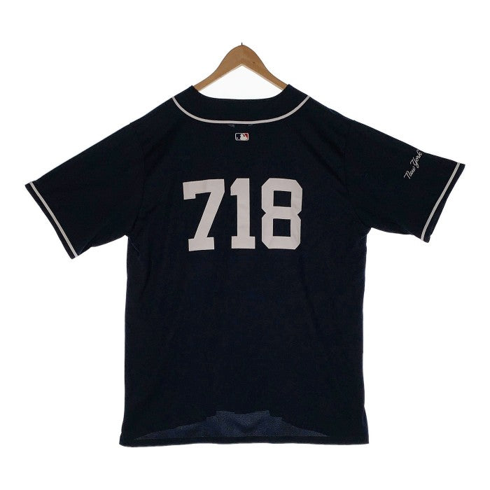 Fanatics ファナティクス ヤンキース ベースボールシャツ ネイビー Size XL 福生店